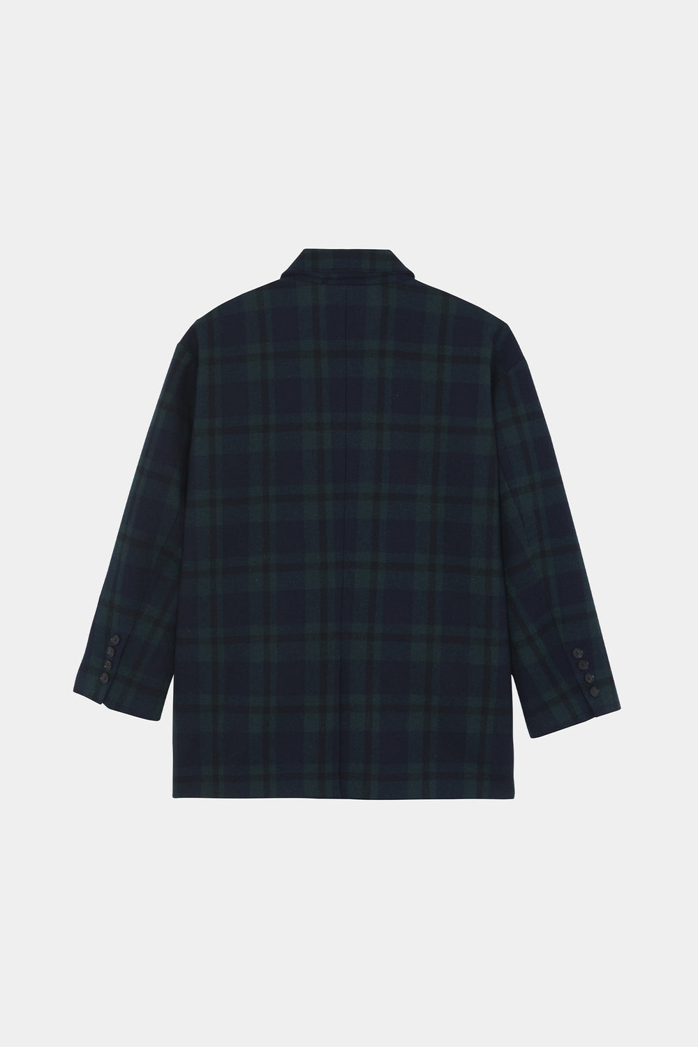 Packshot Veste Angie tartan marine 2