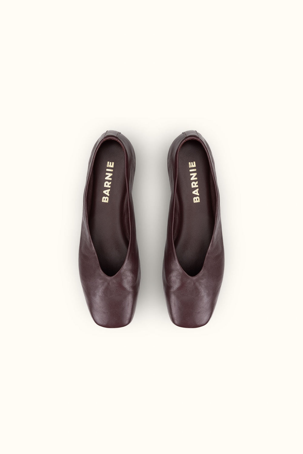 Ballerines Gabrielle bordeaux