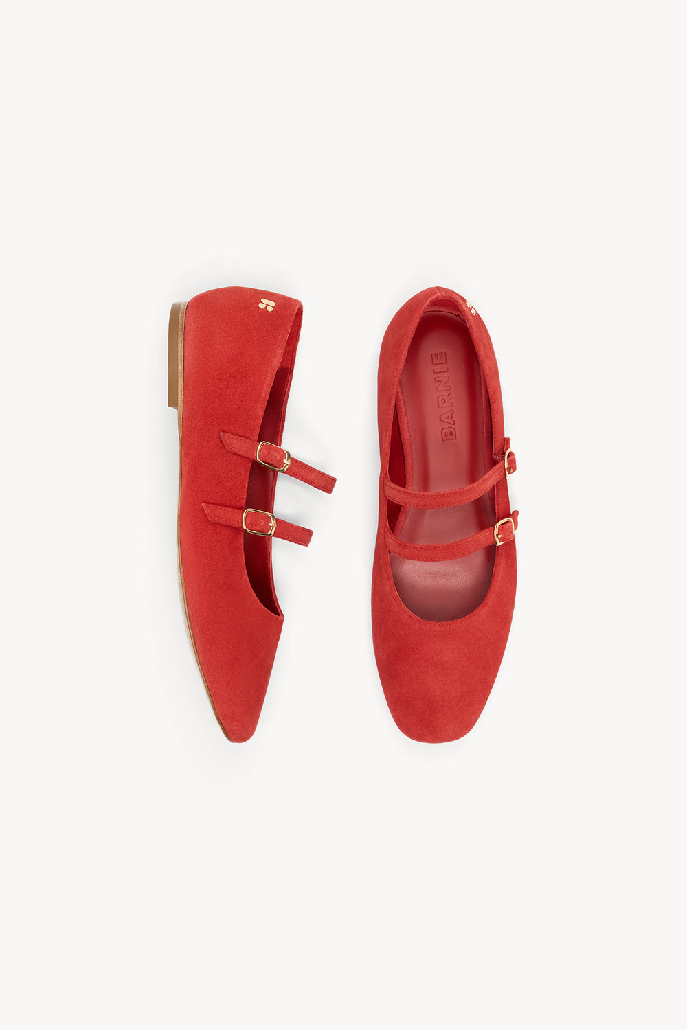 Ballerines Jay rouges