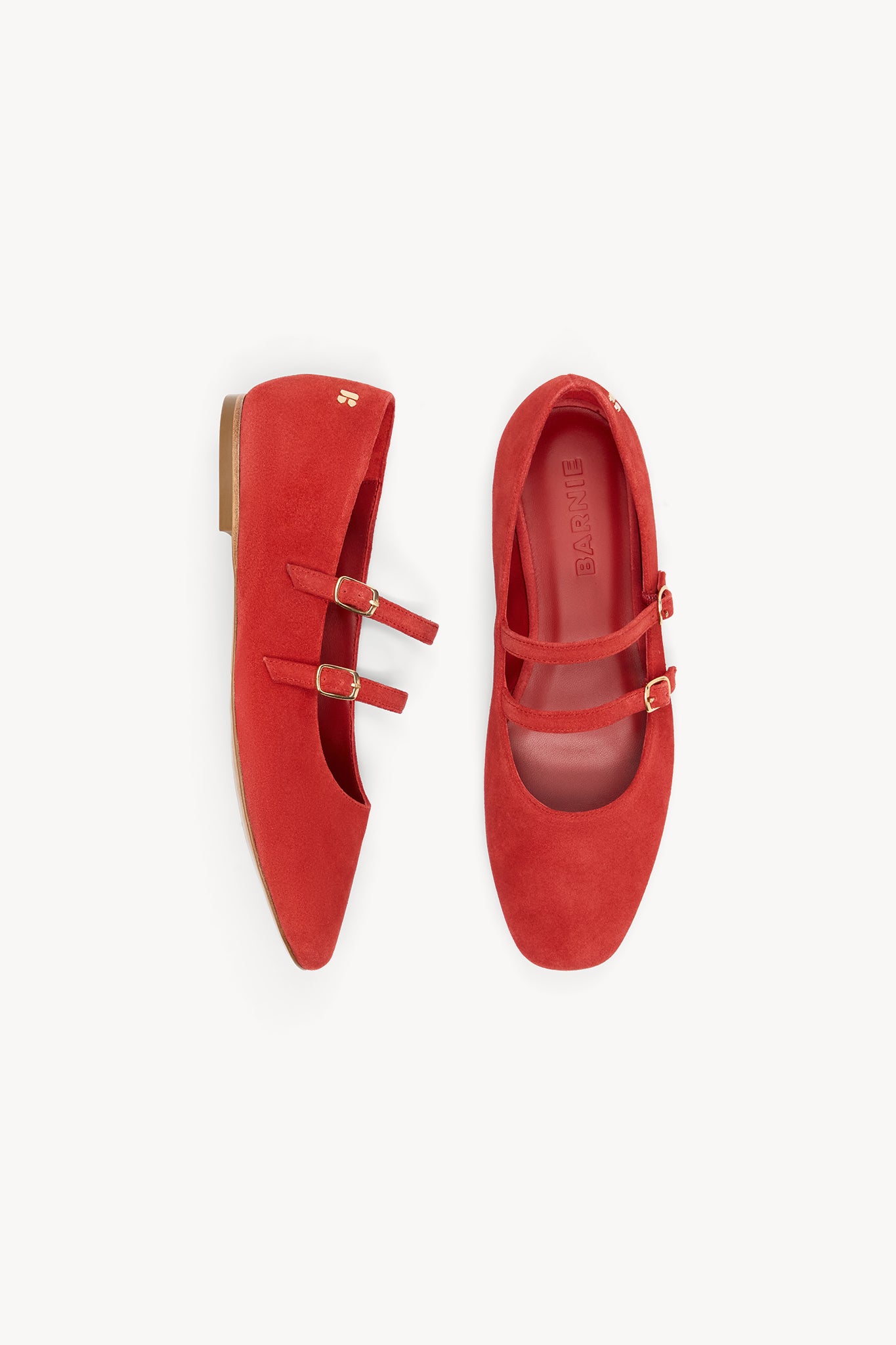 Ballerines Jay rouges