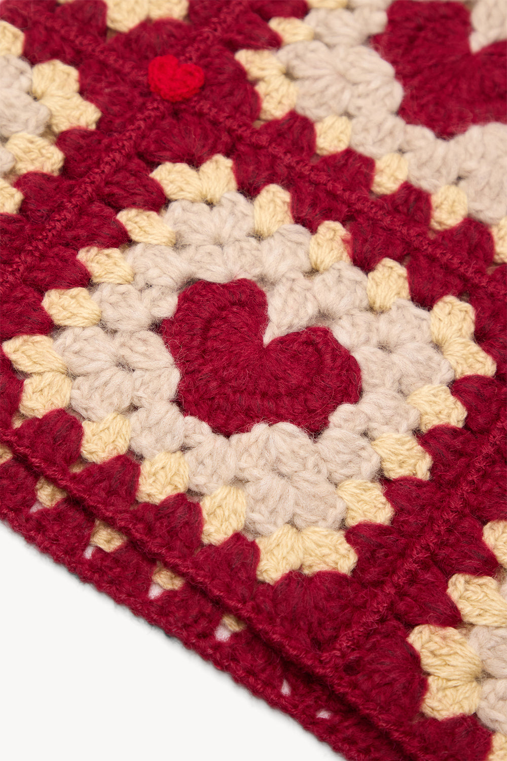 Cagoule Marta bordeaux coeurs