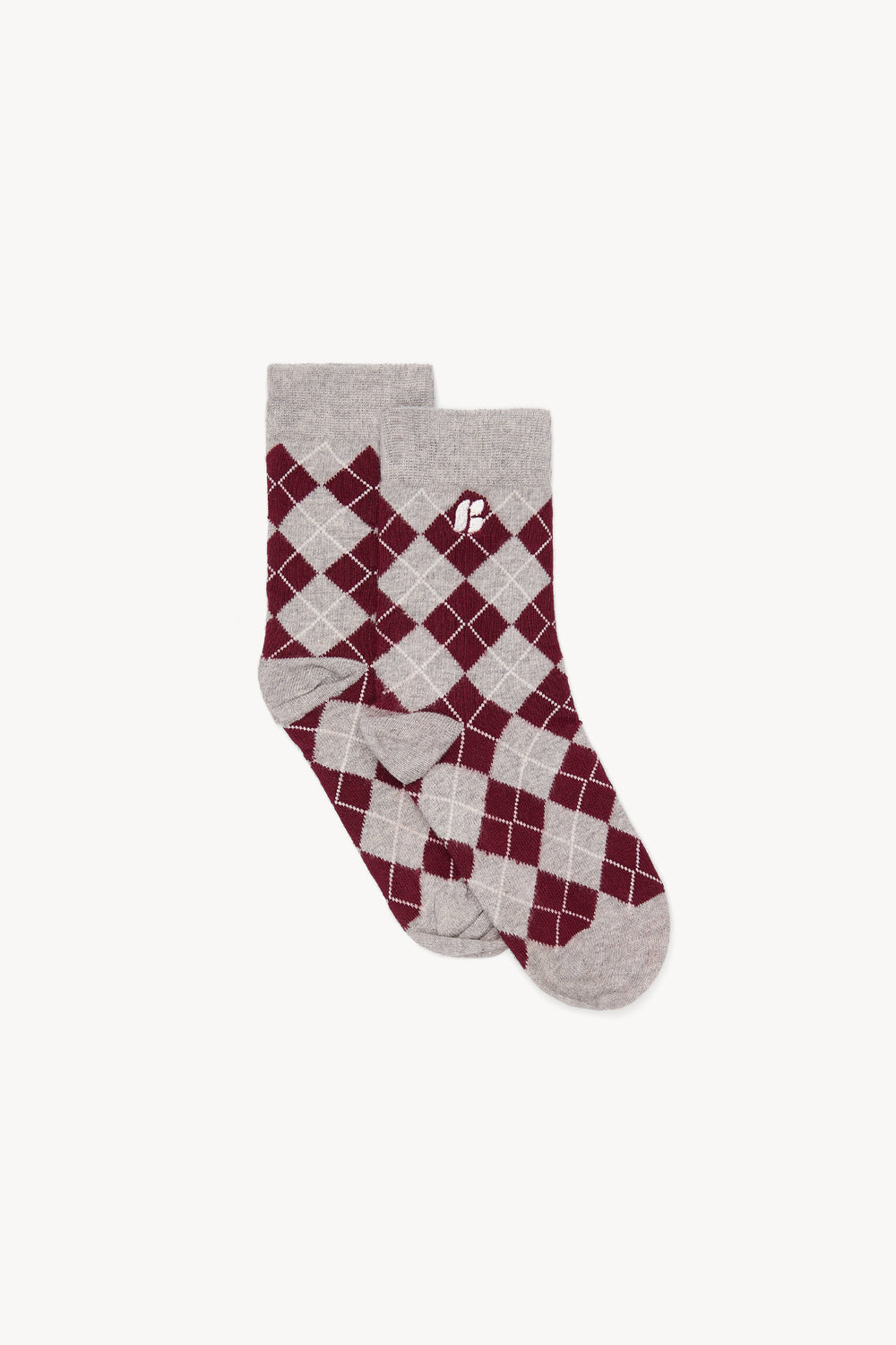 Chaussettes Sophie gris chiné