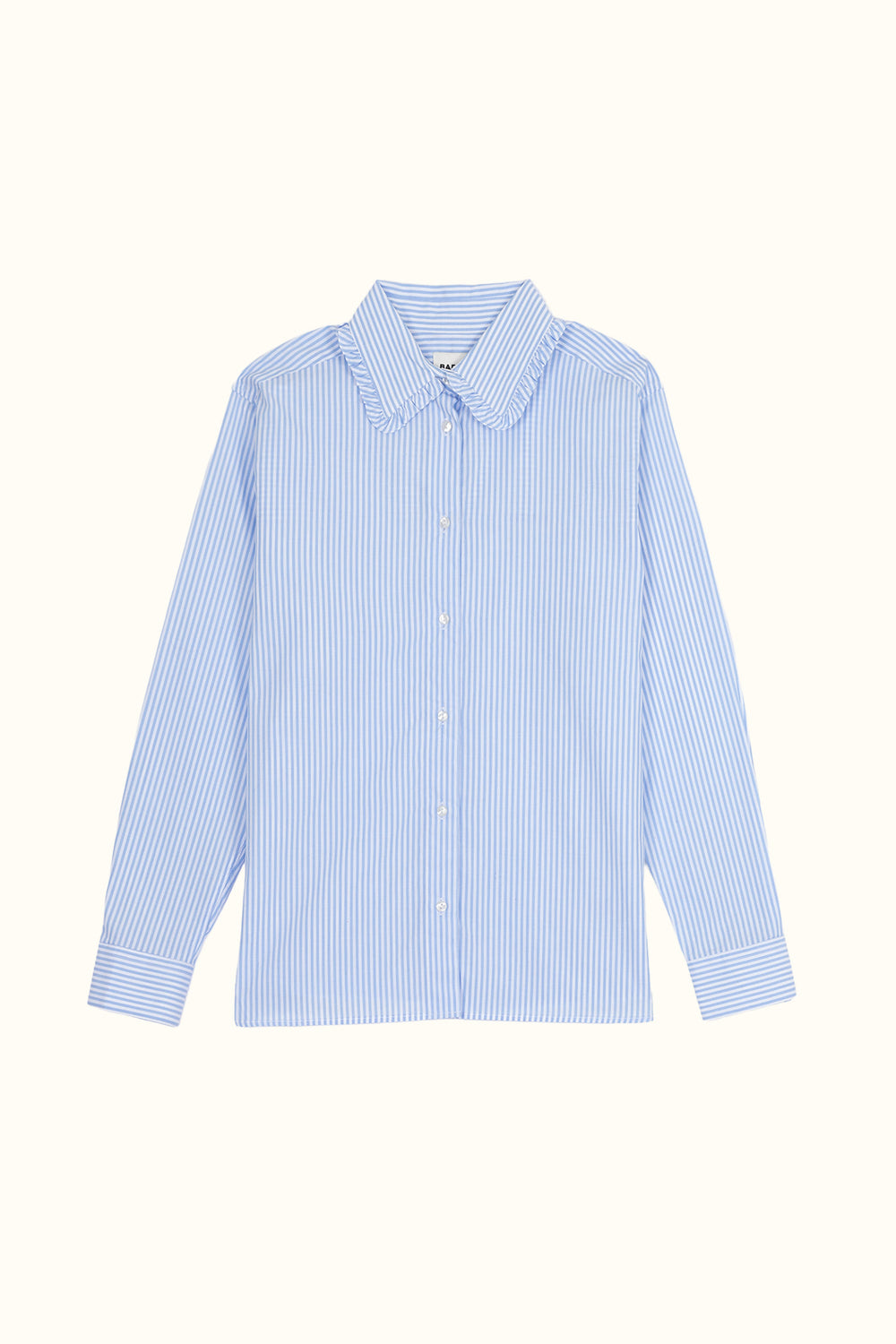 Chemise Maria rayures bleu ciel