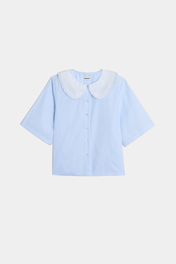 Alice blue Gingham shirt