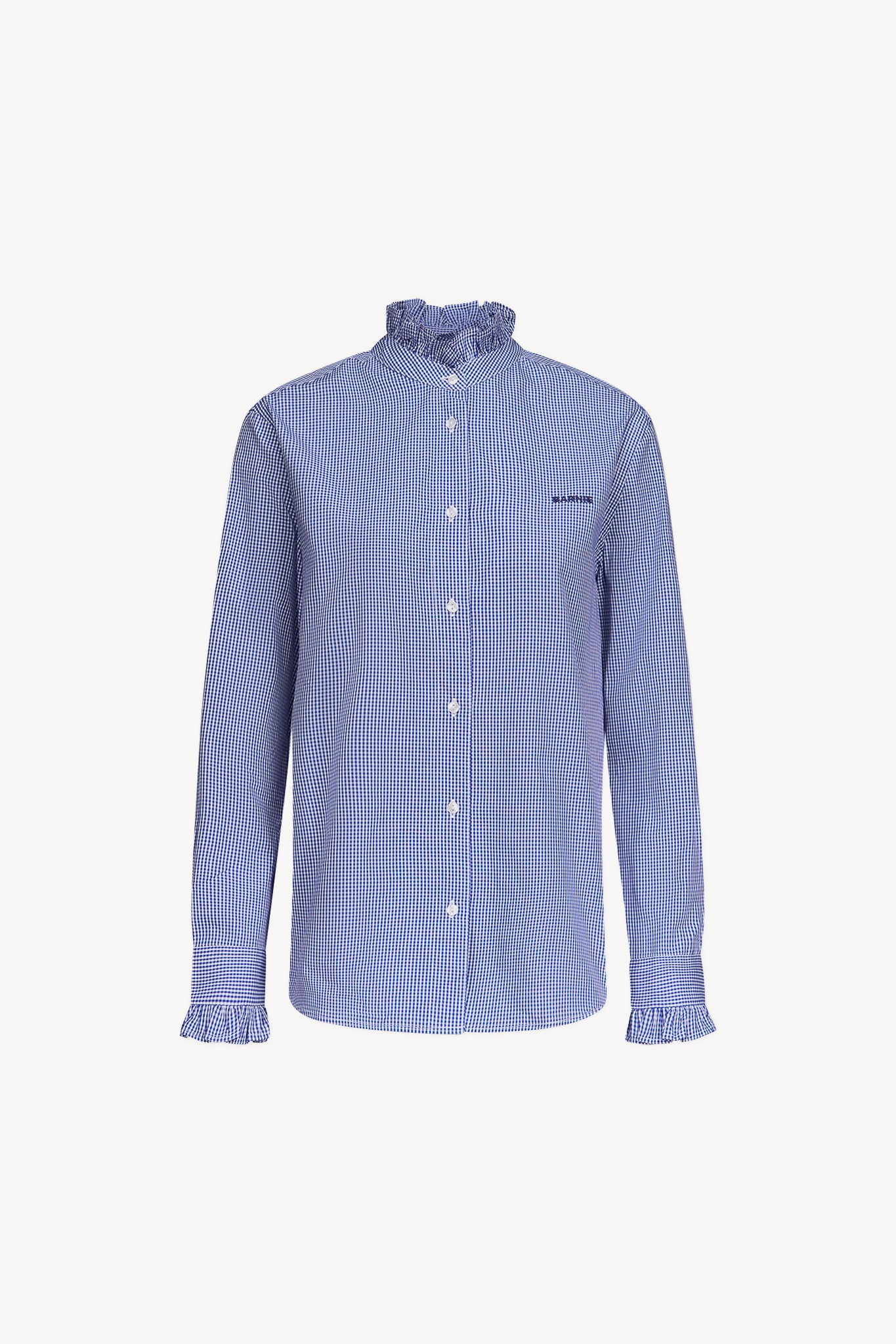 Chemise Jasmine vichy bleu