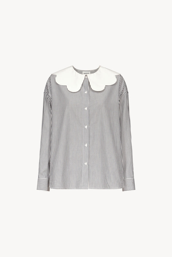 Chemise Katy rayures noires