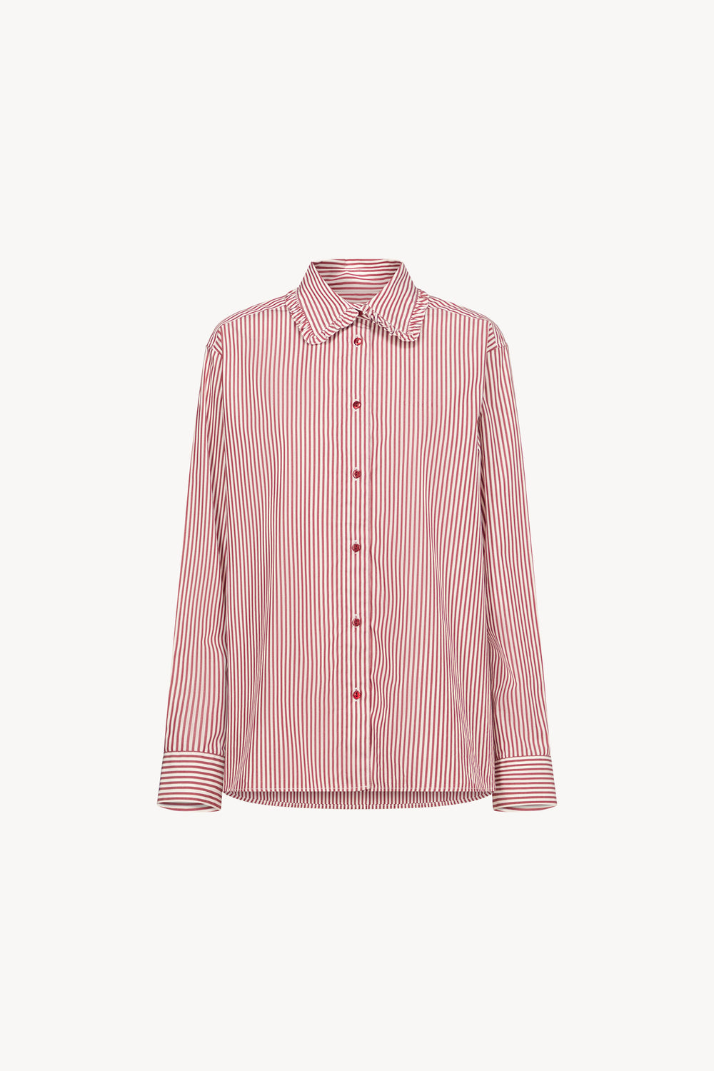 Chemise Maria rayures bordeaux