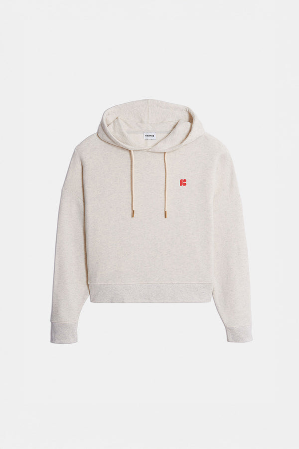 Packshot Hoodie Bily gris chiné