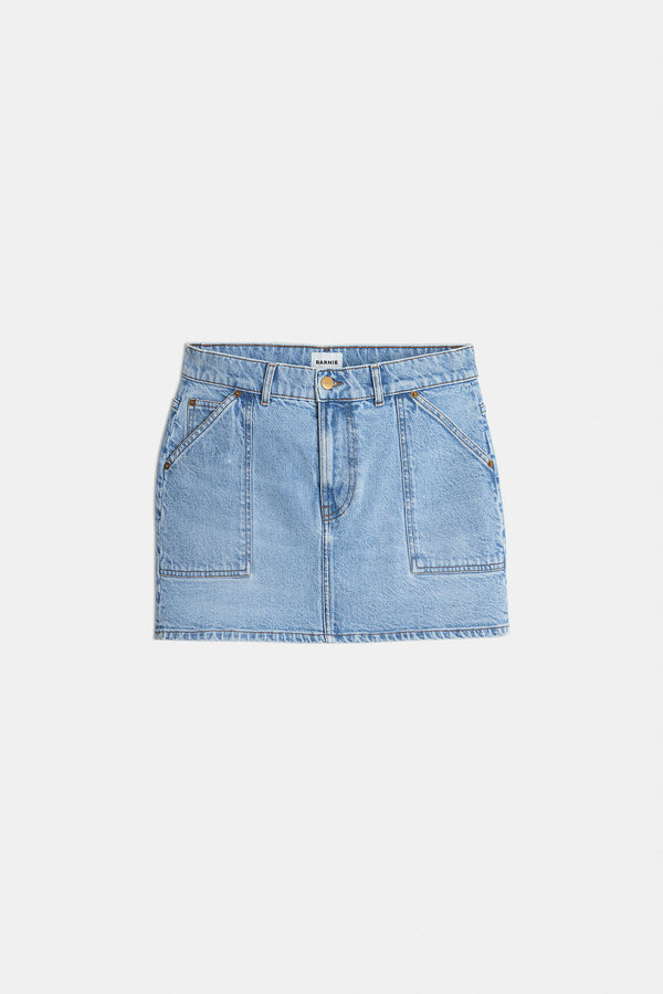 Packshot Jupe Lina bleached blue