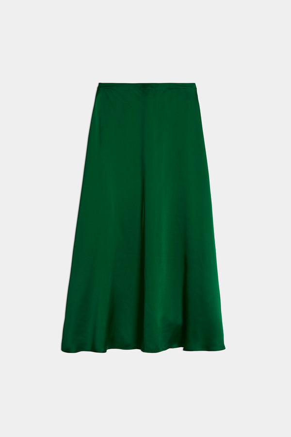 Marthe long green skirt 6