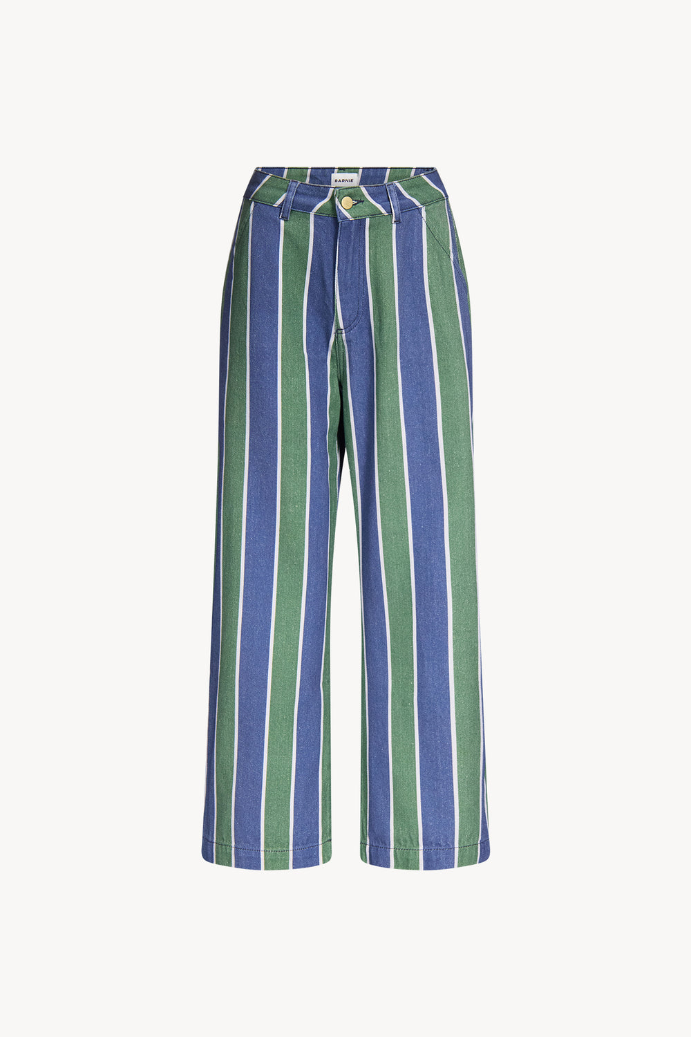 Pantalon Tommy rayures vertes