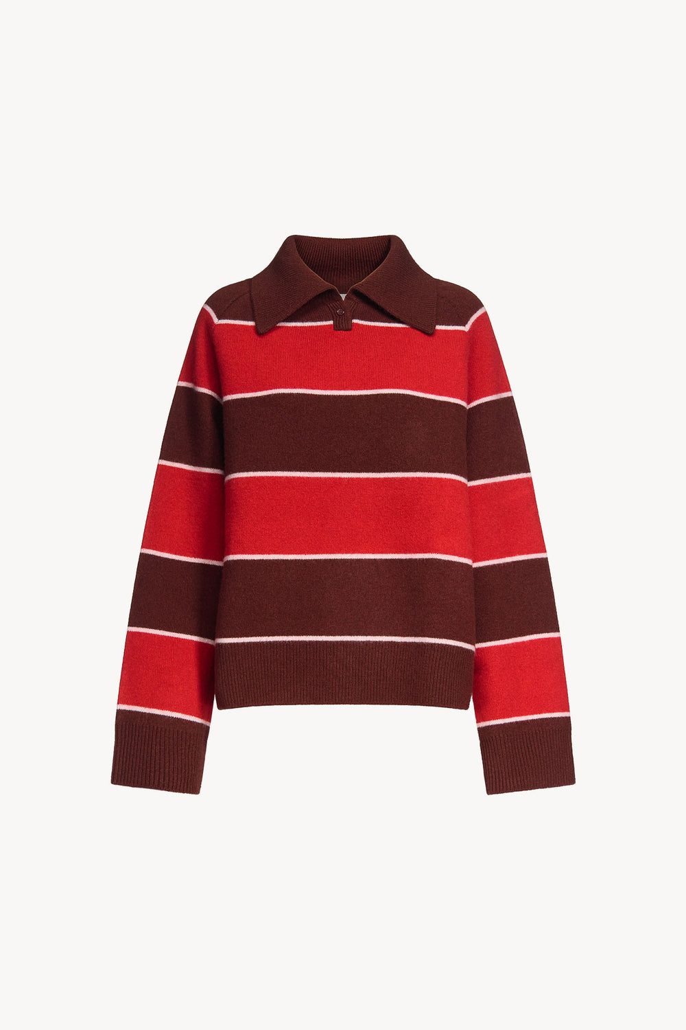 Pull Alicia rayures chocolat