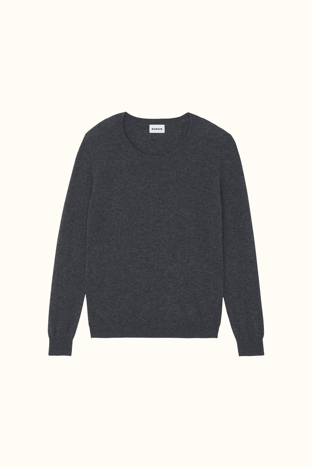Pull Bertille gris chiné foncé
