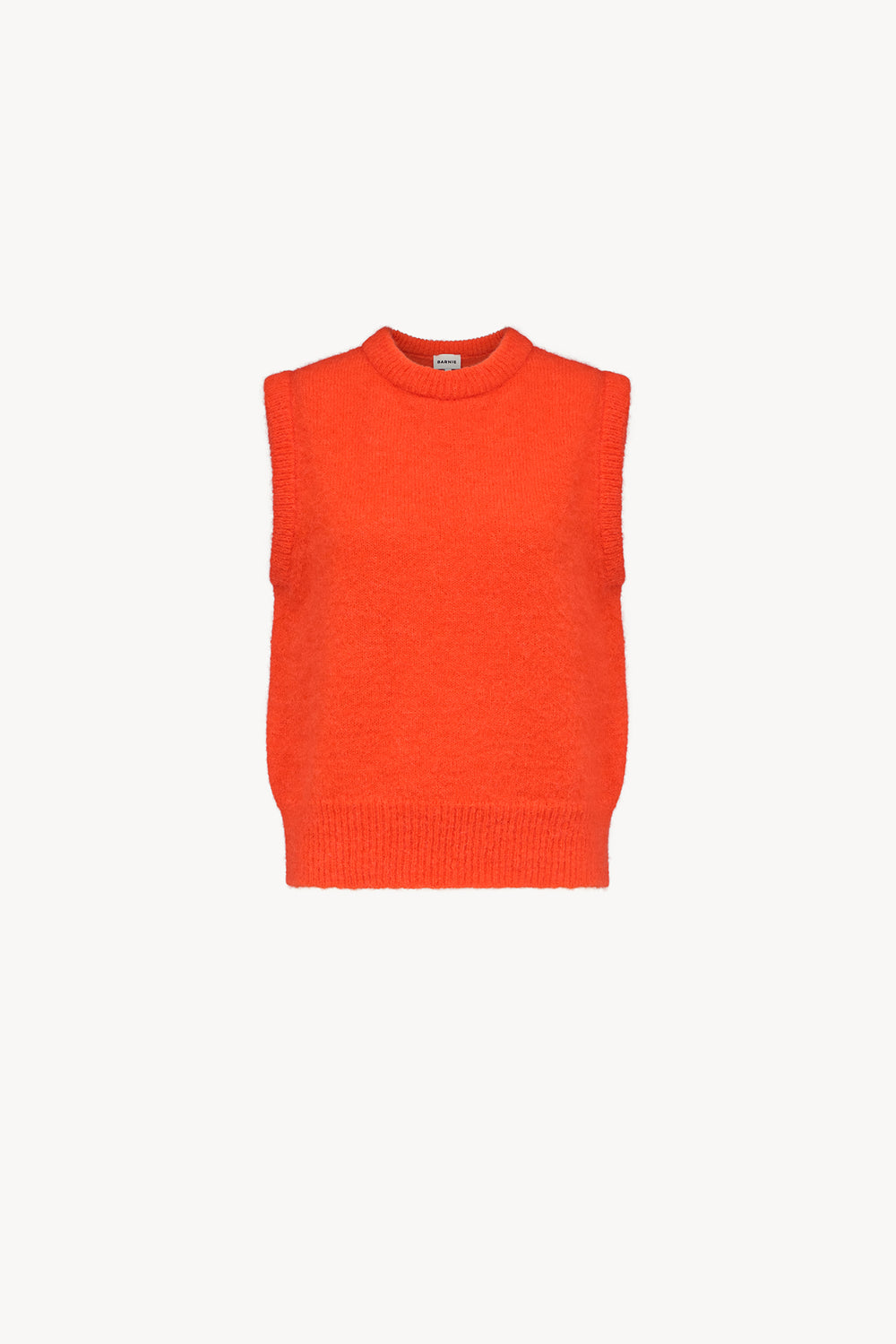 Mira vermilion sleeveless jumper