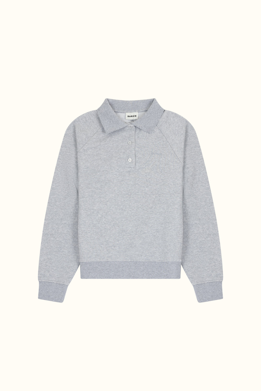 Sweat polo Joseph gris chiné
