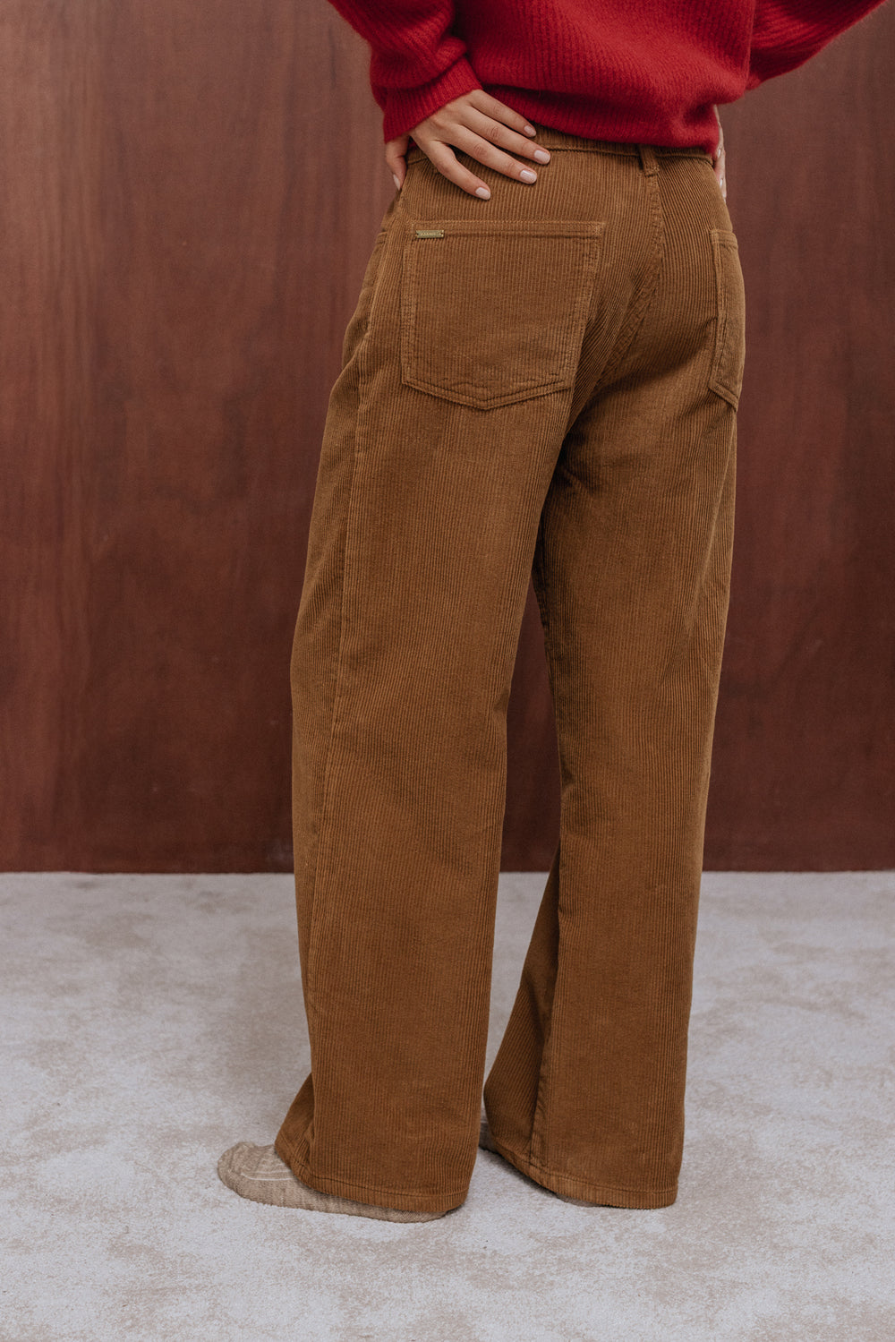 Pantalon Basile camel