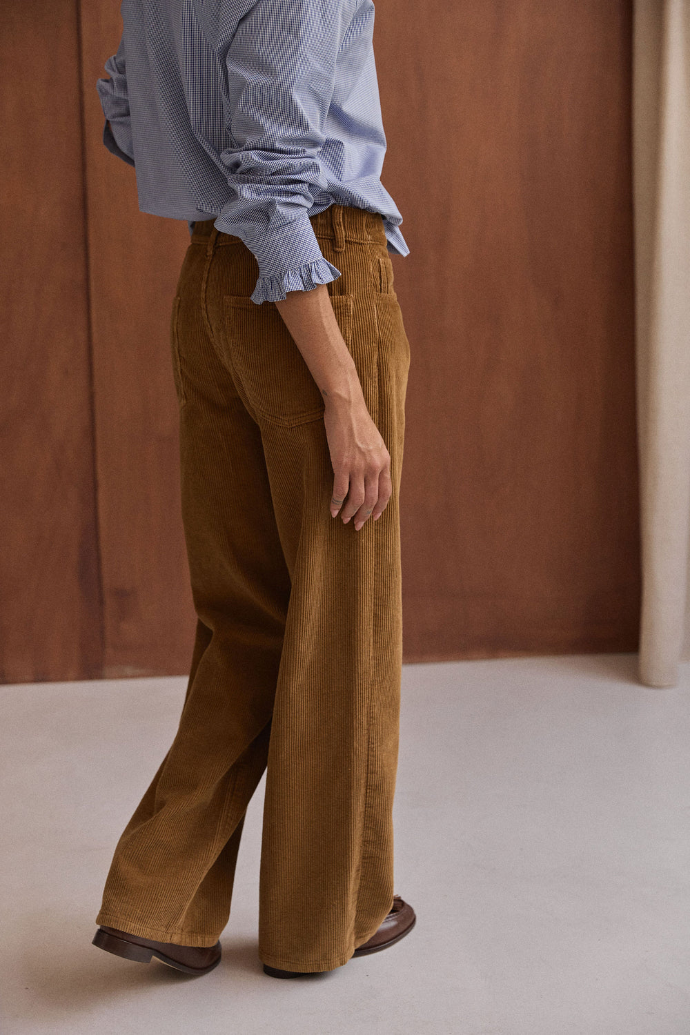 Pantalon Basile camel