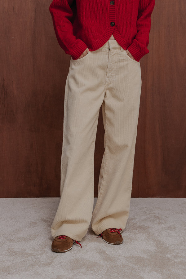 Basile trousers in ecru
