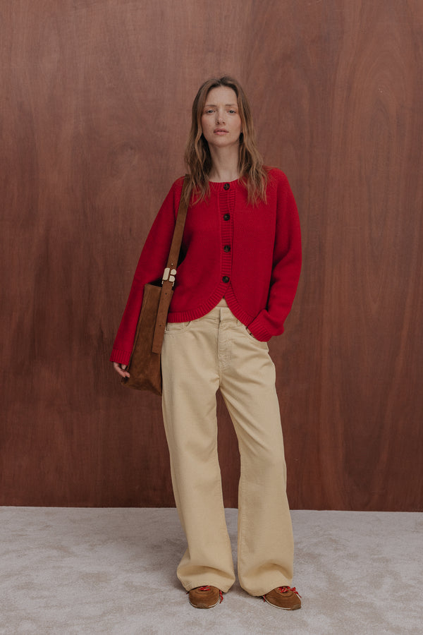 Basile trousers in ecru