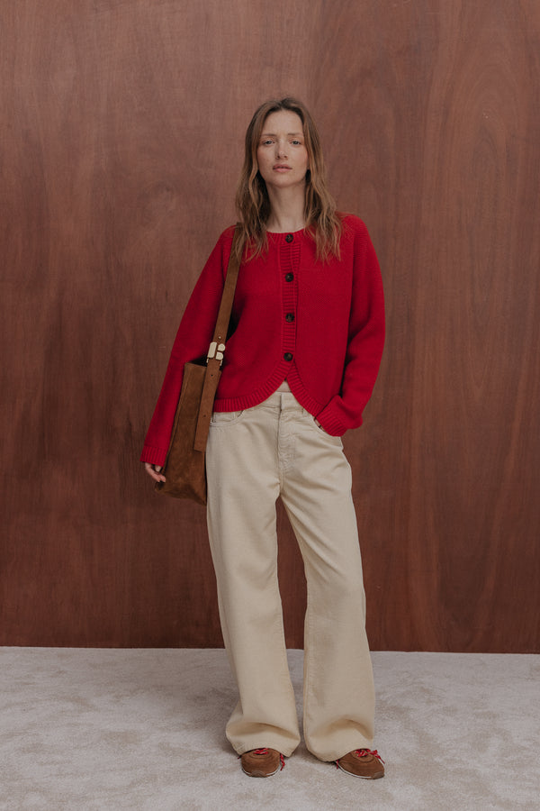 Basile trousers in ecru