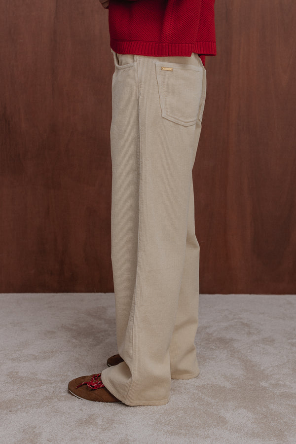 Basile trousers in ecru