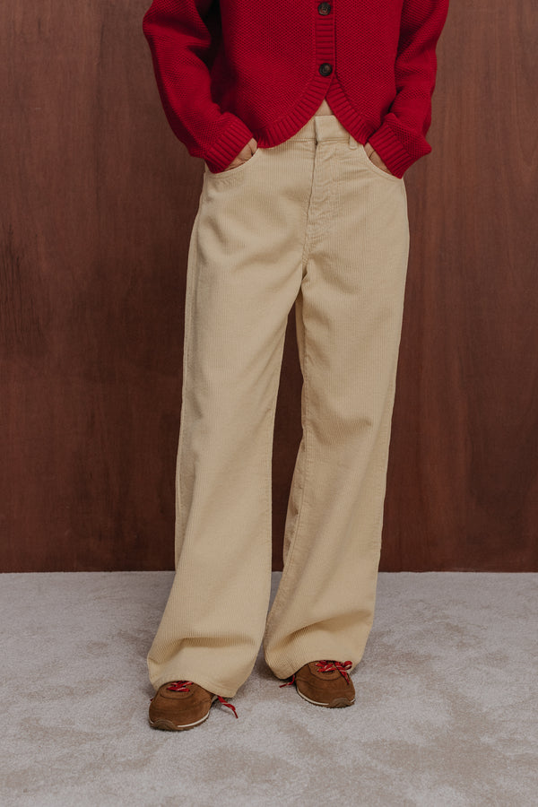 Basile trousers in ecru