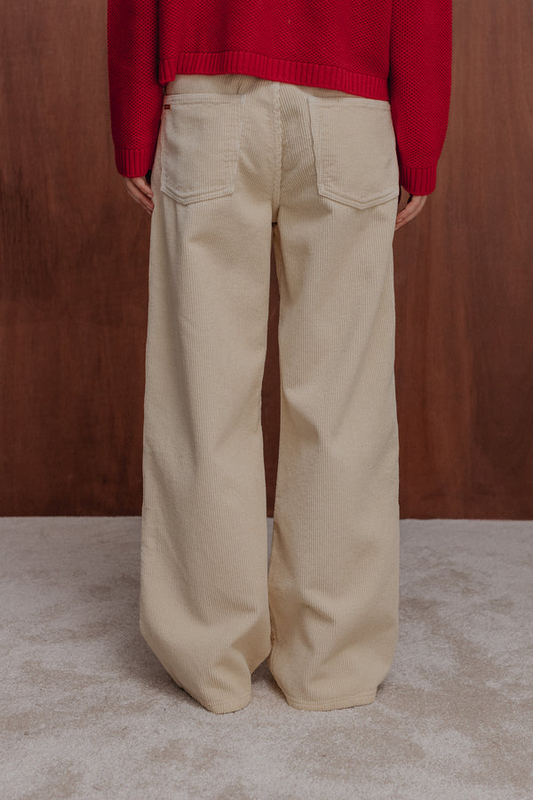 Basile trousers in ecru