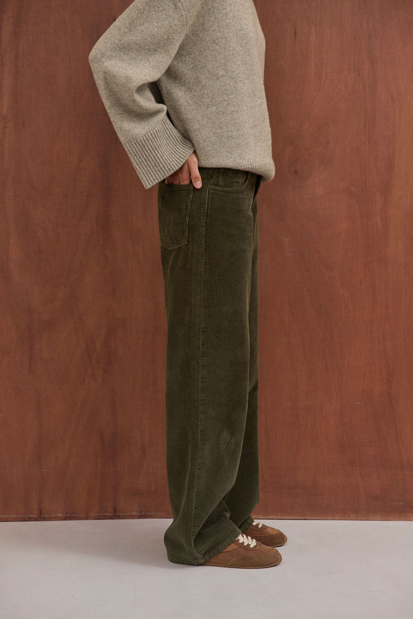 Pantalon Basile kaki