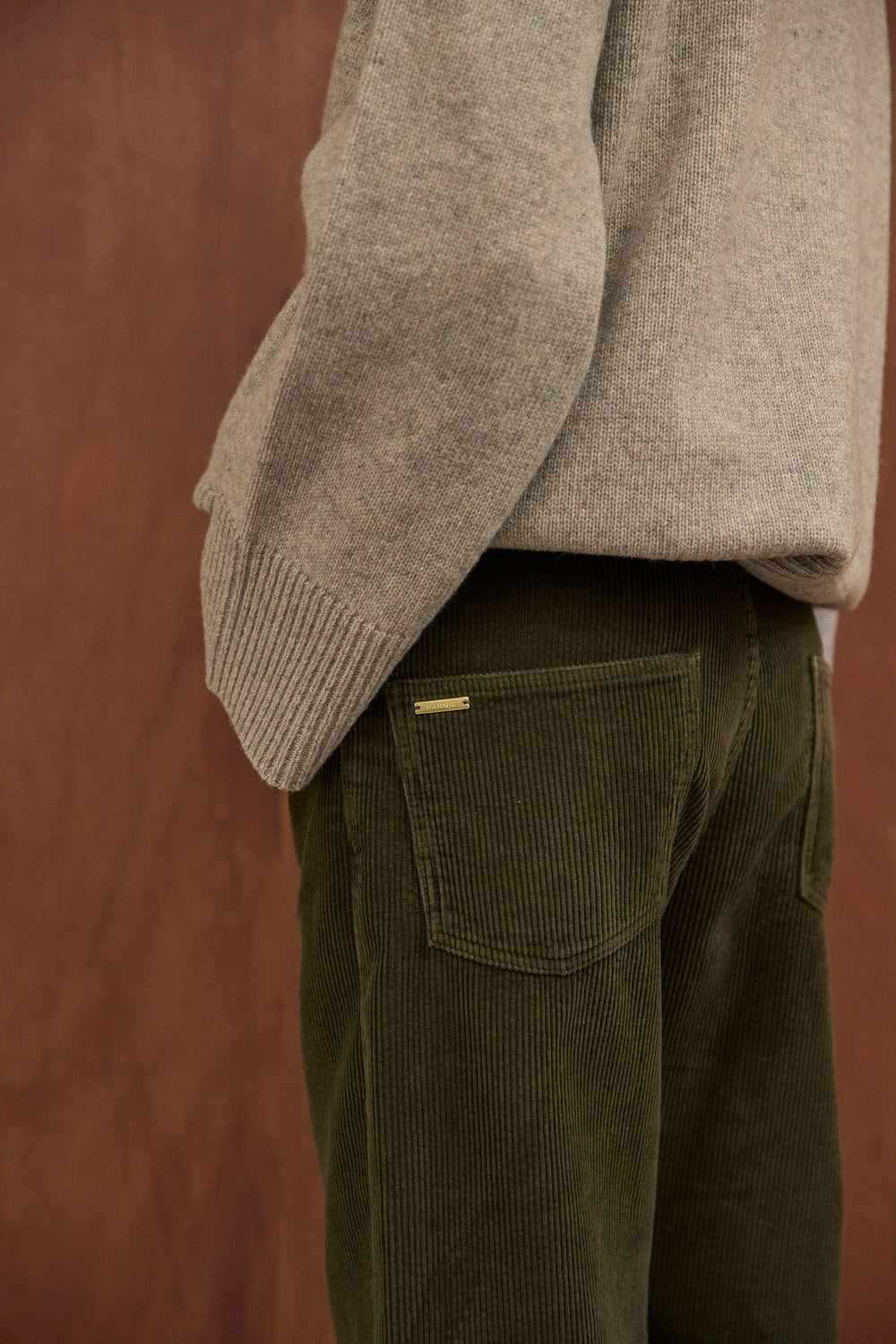 Pantalon Basile kaki