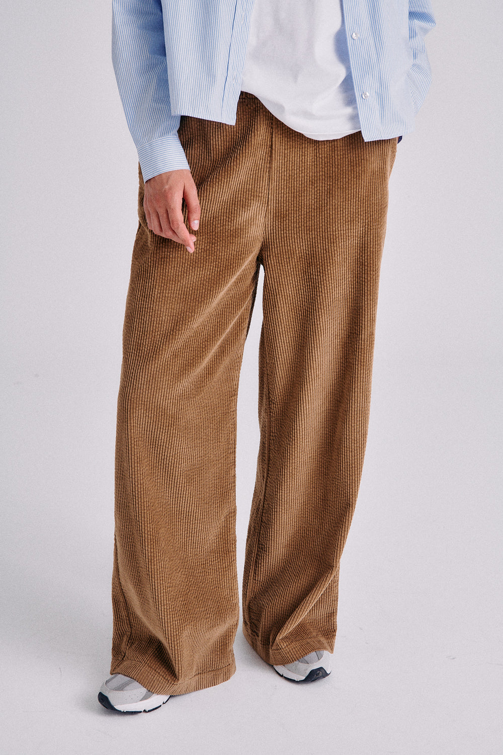 Pantalon en velours camel Bowie 1