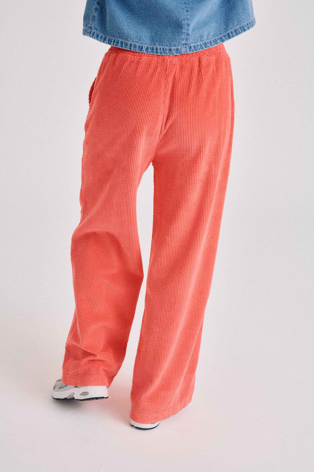 Pantalon en velours corail Bowie 2