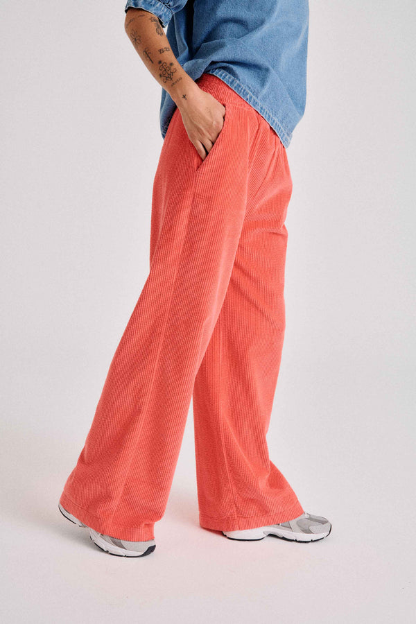 Pantalon en velours corail Bowie 3