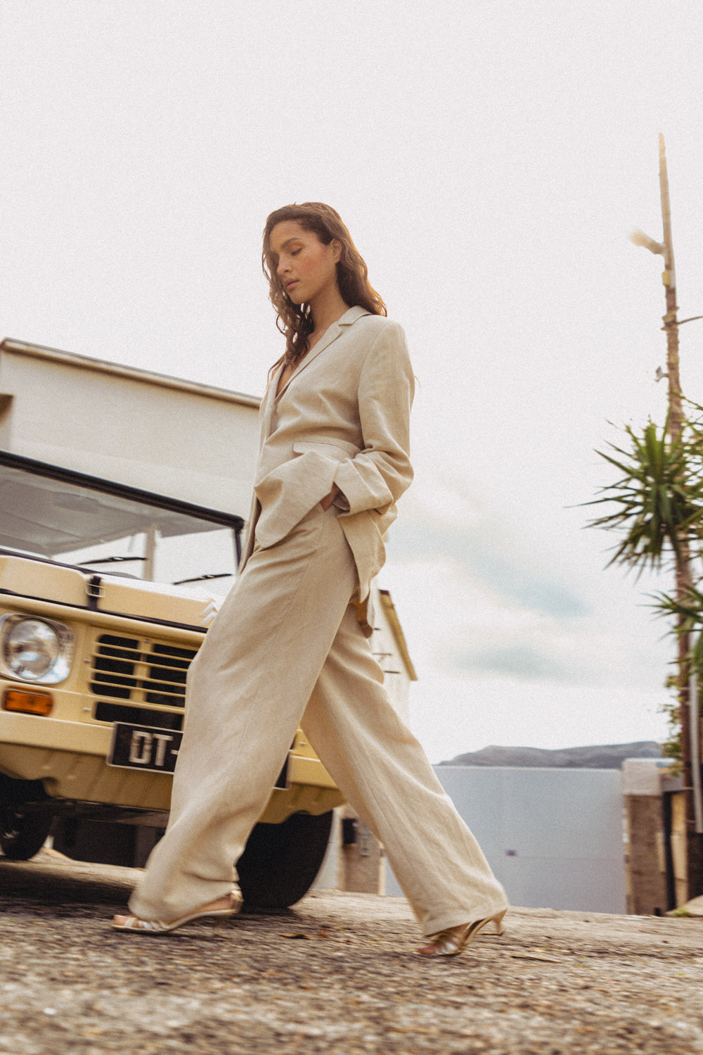 Pantalon Eleo beige