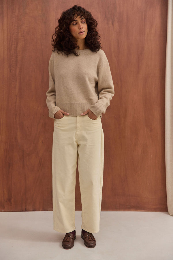 Pantalon Hyacinthe écru