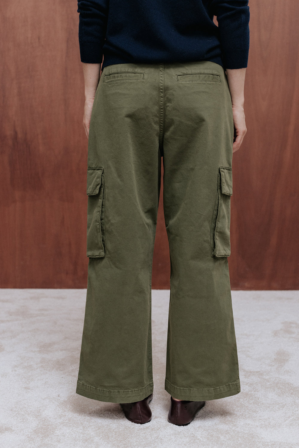 Pantalon Noé kaki
