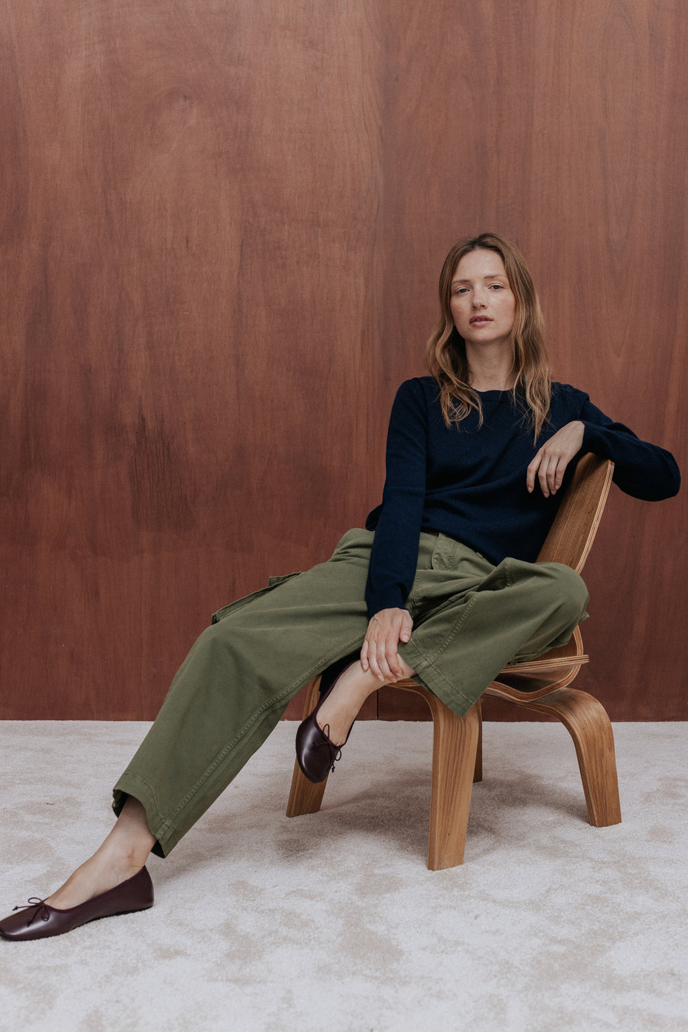 Pantalon Noé kaki