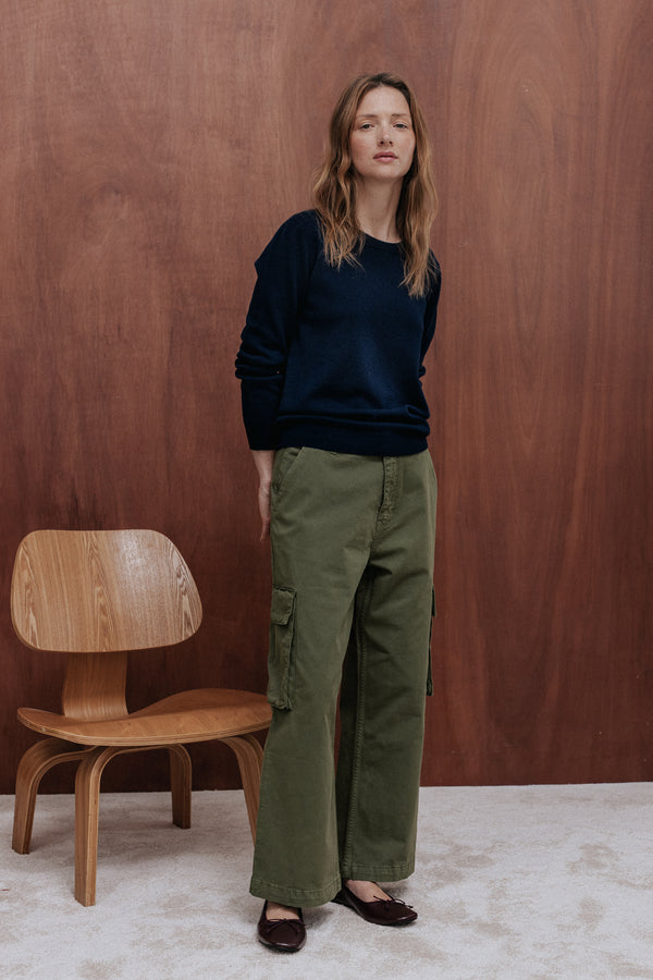 Pantalon Noé kaki