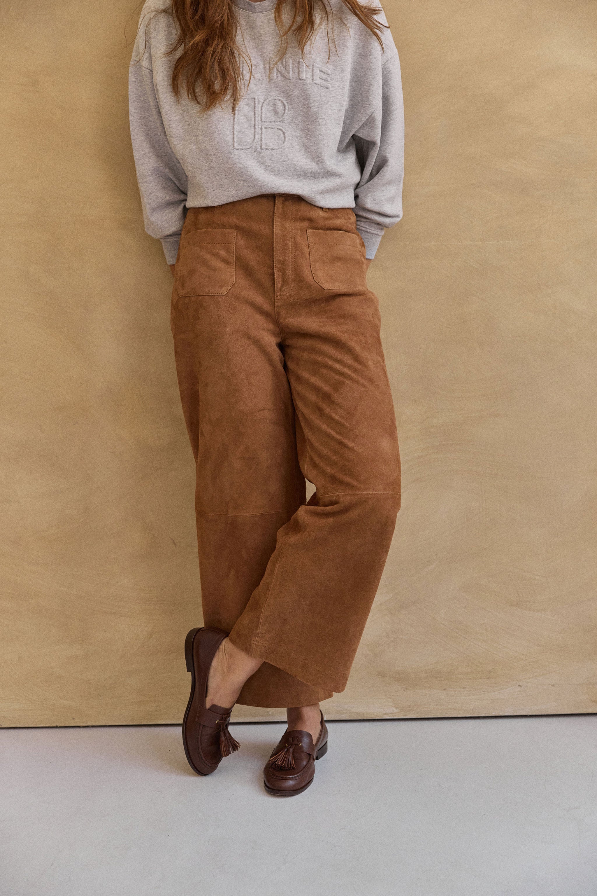Pantalon Sofia camel