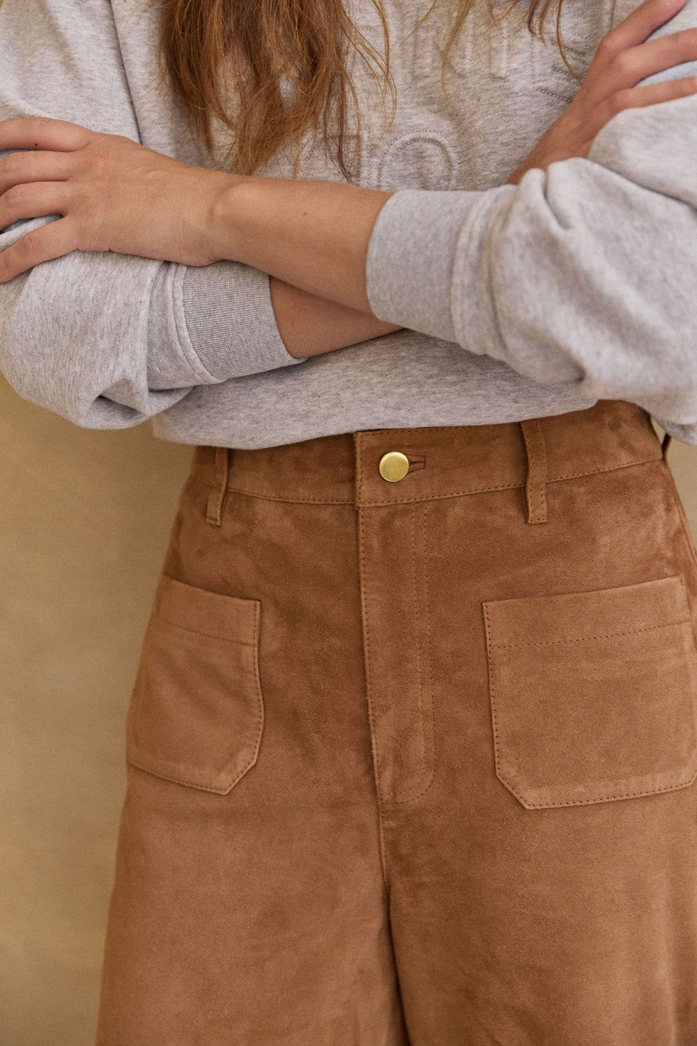 Pantalon Sofia camel
