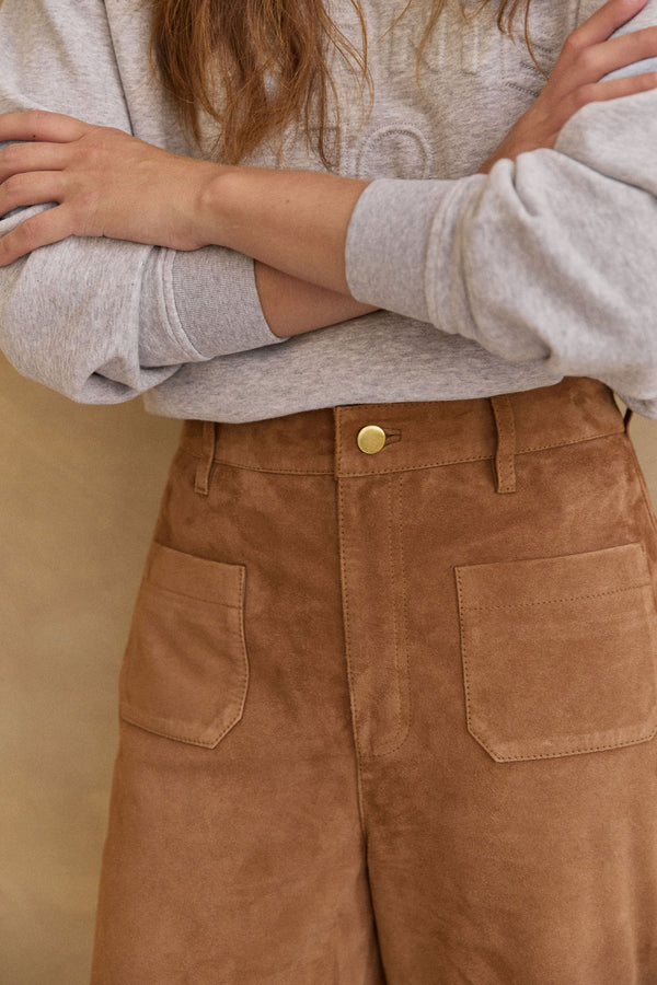 Pantalon Sofia camel