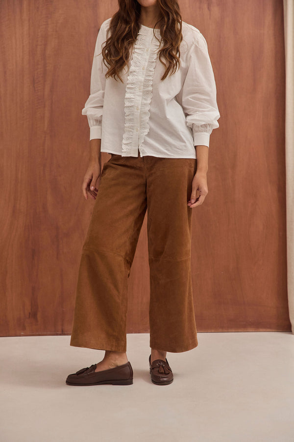 Pantalon Sofia camel