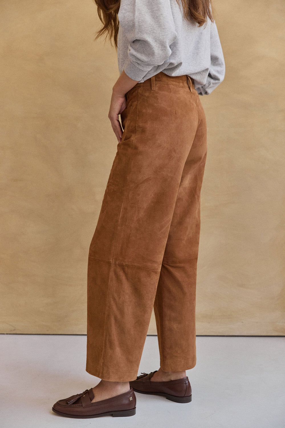 Pantalon Sofia camel