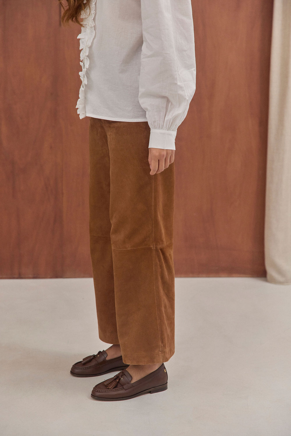 Pantalon Sofia camel