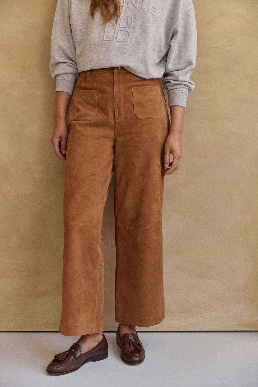 Pantalon Sofia camel