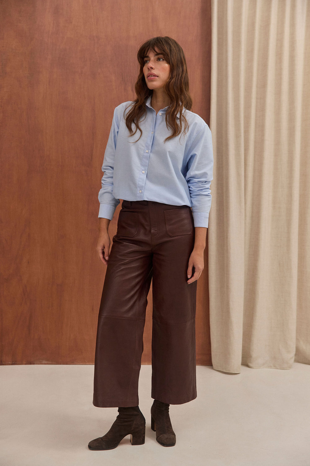 Pantalon Sofia chocolat