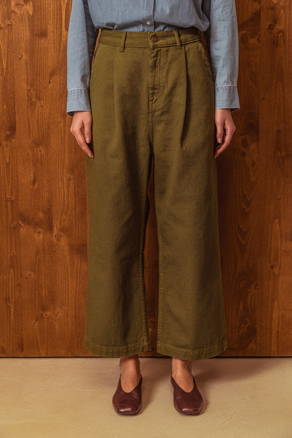 Pantalon Timéo kaki