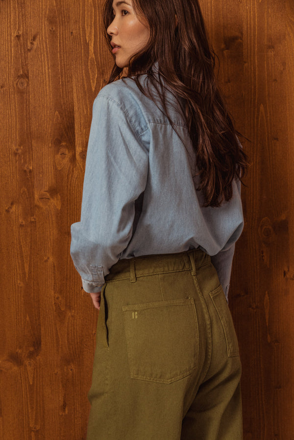 Pantalon Timéo kaki