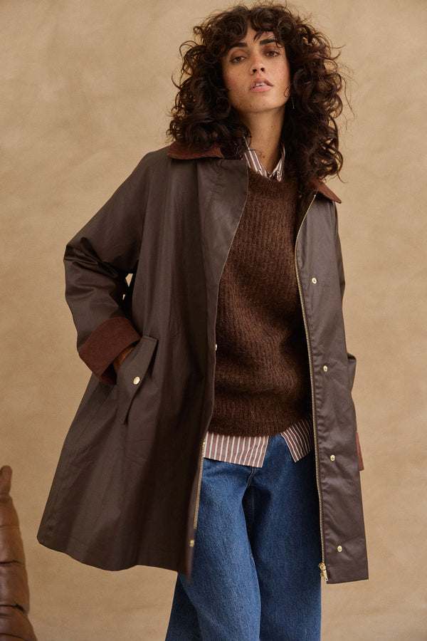 Parka Lois chocolat