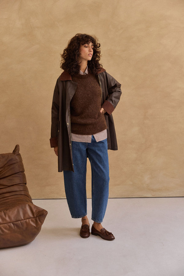 Parka Lois chocolat