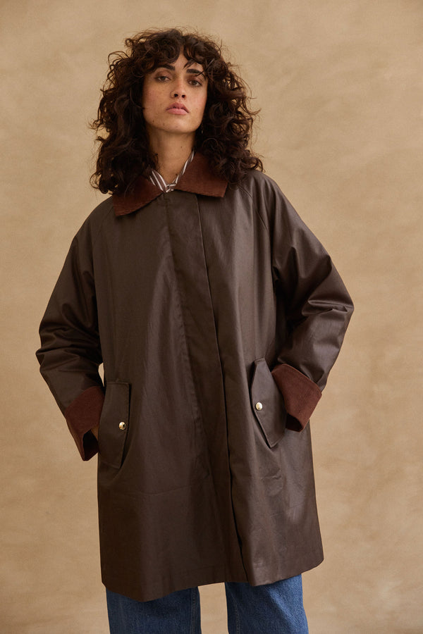 Parka Lois chocolat